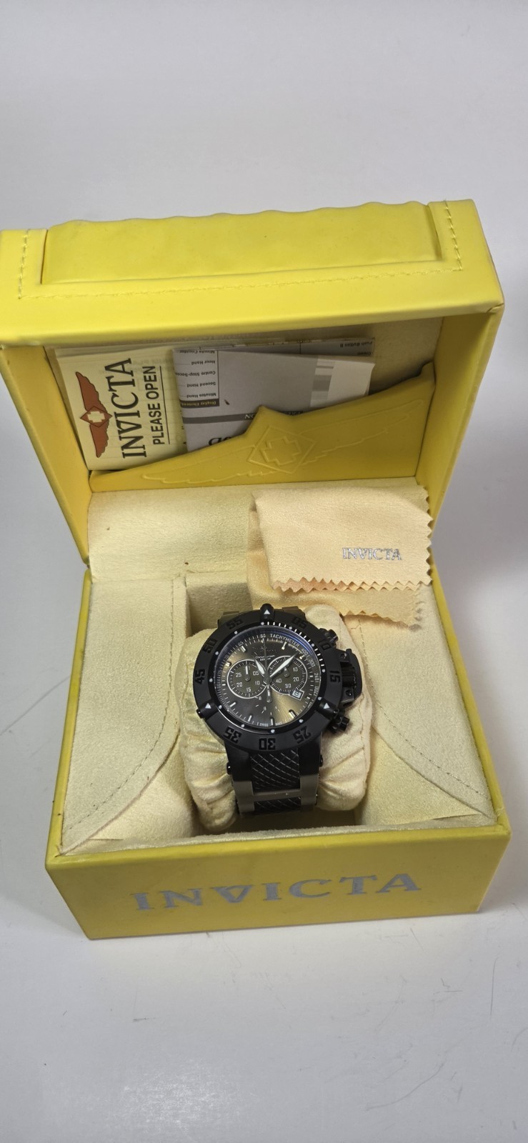 RARE New Unworn Invicta Reserve Subaqua Noma III 11841 Chronograph Project Abda