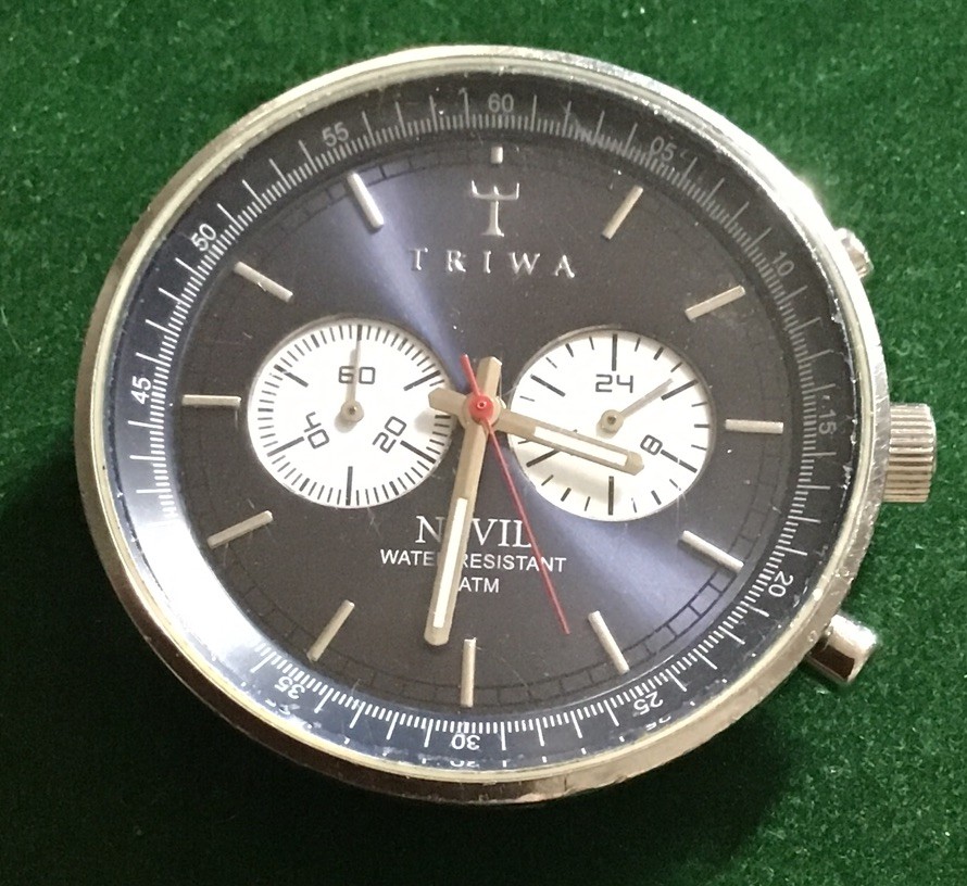 Triwa Nevil Men’s Watch Head Designed In Sweden Large Face Working Quartz S/r