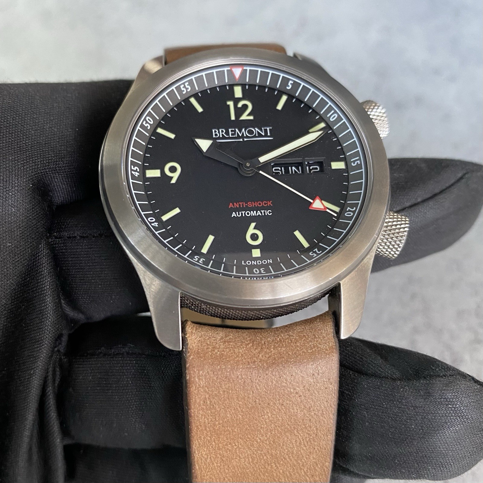 Bremont U2/SS Day/Date Automatic Quickset Martin Baker Watch – Full Set – 2011