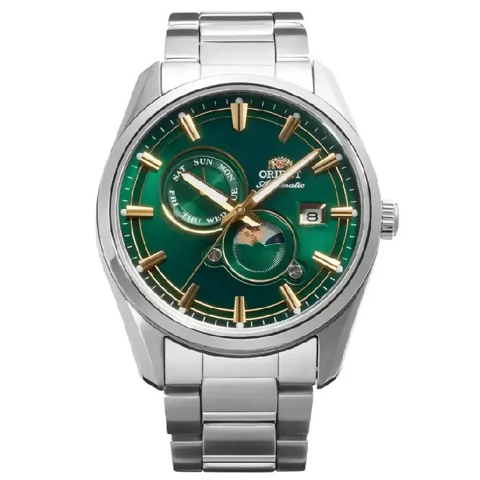Orient Stretto RA-AK0314E Sun & Moon Automatic 41.5mm New Full Set Men’s Watch