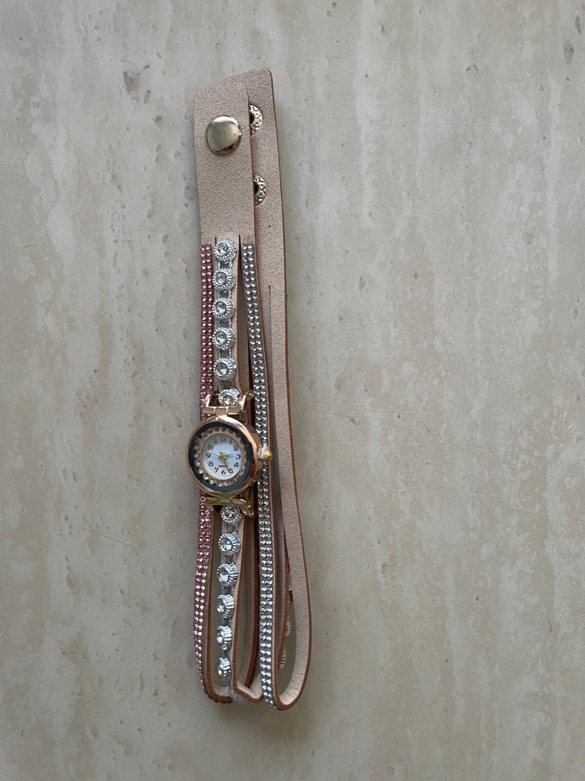 light brown bracelet watch