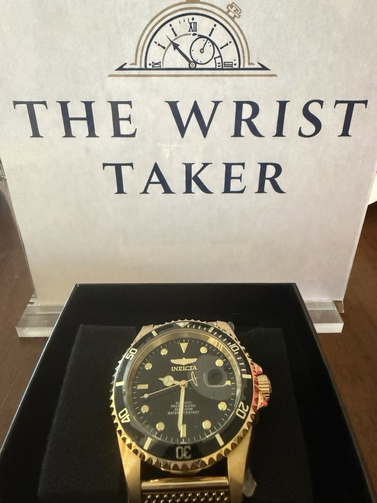 Invicta Pro Diver Automatic Yellow Gold Men’s Watch (47966)