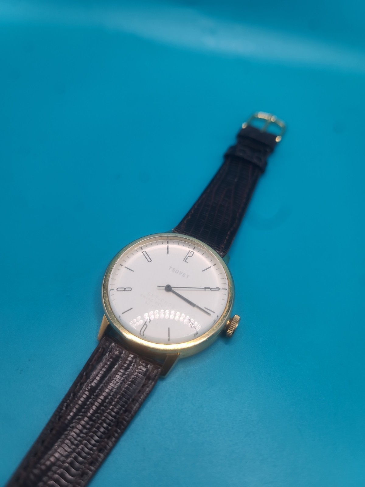 Tsovet SVT-CN38 Watch 38mm, Needs Battery, Super Clean New Band