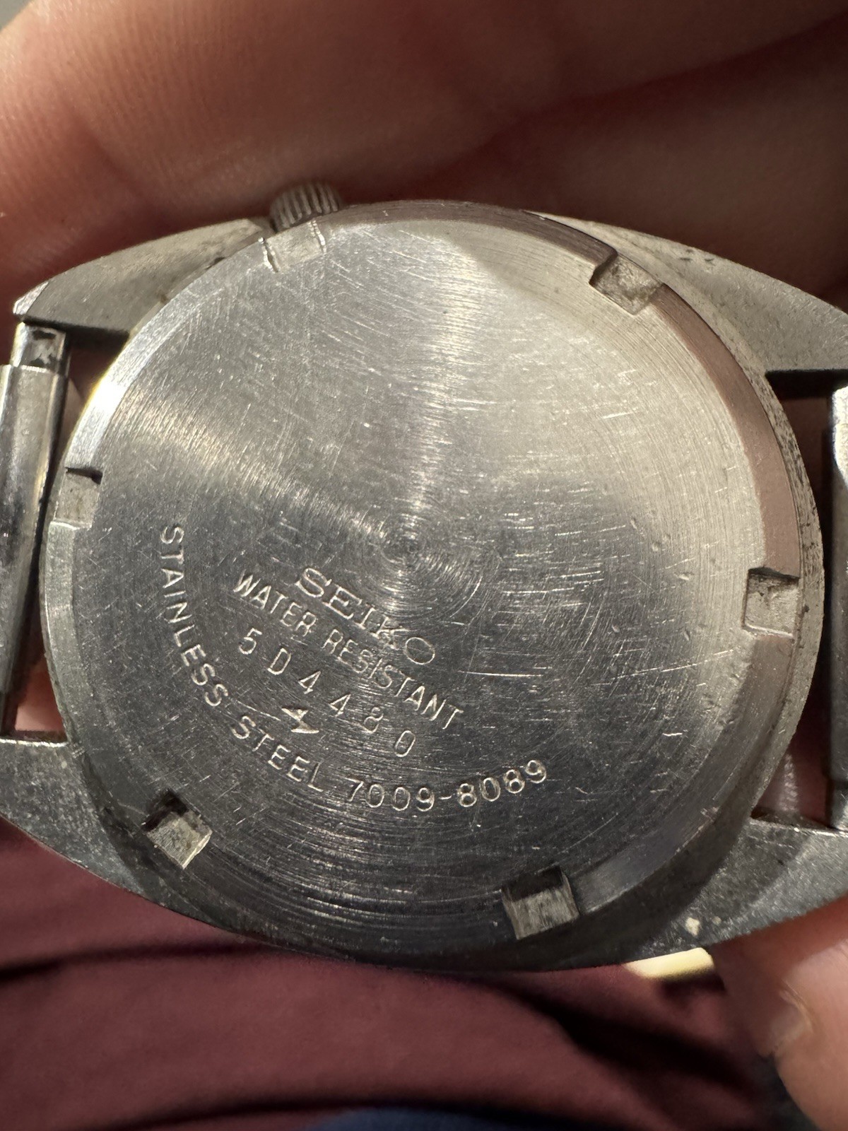 Seiko 5 Automatic 21 Jewels Day/Date Gold Dial Steel Bracelet 36mm 1970s
