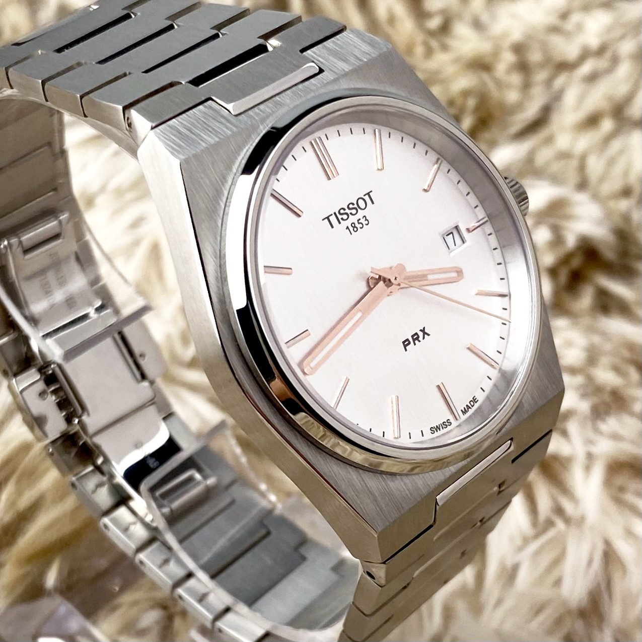 Tissot PRX 40mm Silver Dial Stainless steel Men’s Watch T137.410.11.031.00