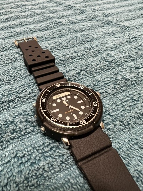 Seiko H558-5000 Arnie Ana-Digi Men’s Black Dive Watch – AMAZING CONDITION!!!