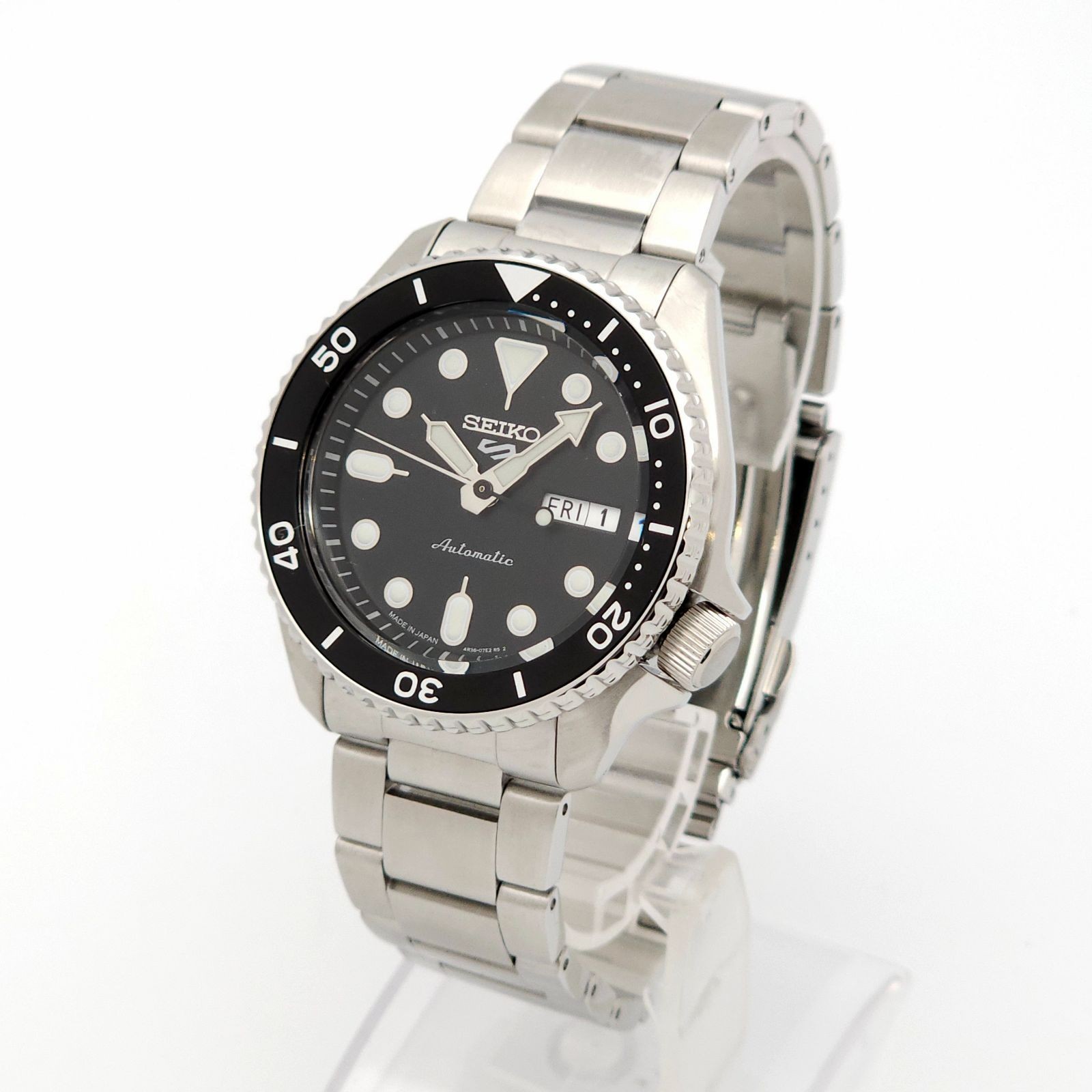 Seiko Five Classic Sports Automatic Watch 4R3607G0 Mens Classic Sport wrist 20cm