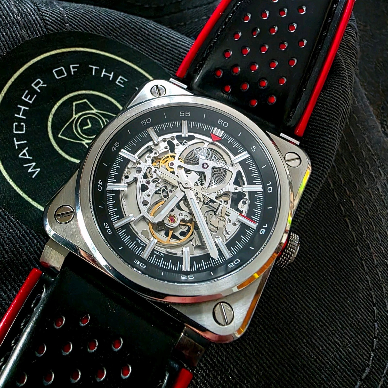 Bell＆Ross Aero GT BR03-92 LIMITED EDITION Complete Set, Automatic, Skeleton WOW!
