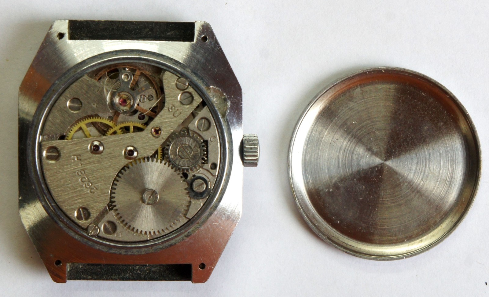 Vintage Raketa 2628.H PChZ USSR Wrist Soviet Men’s Watch 19 jewels PARTS REPAIR
