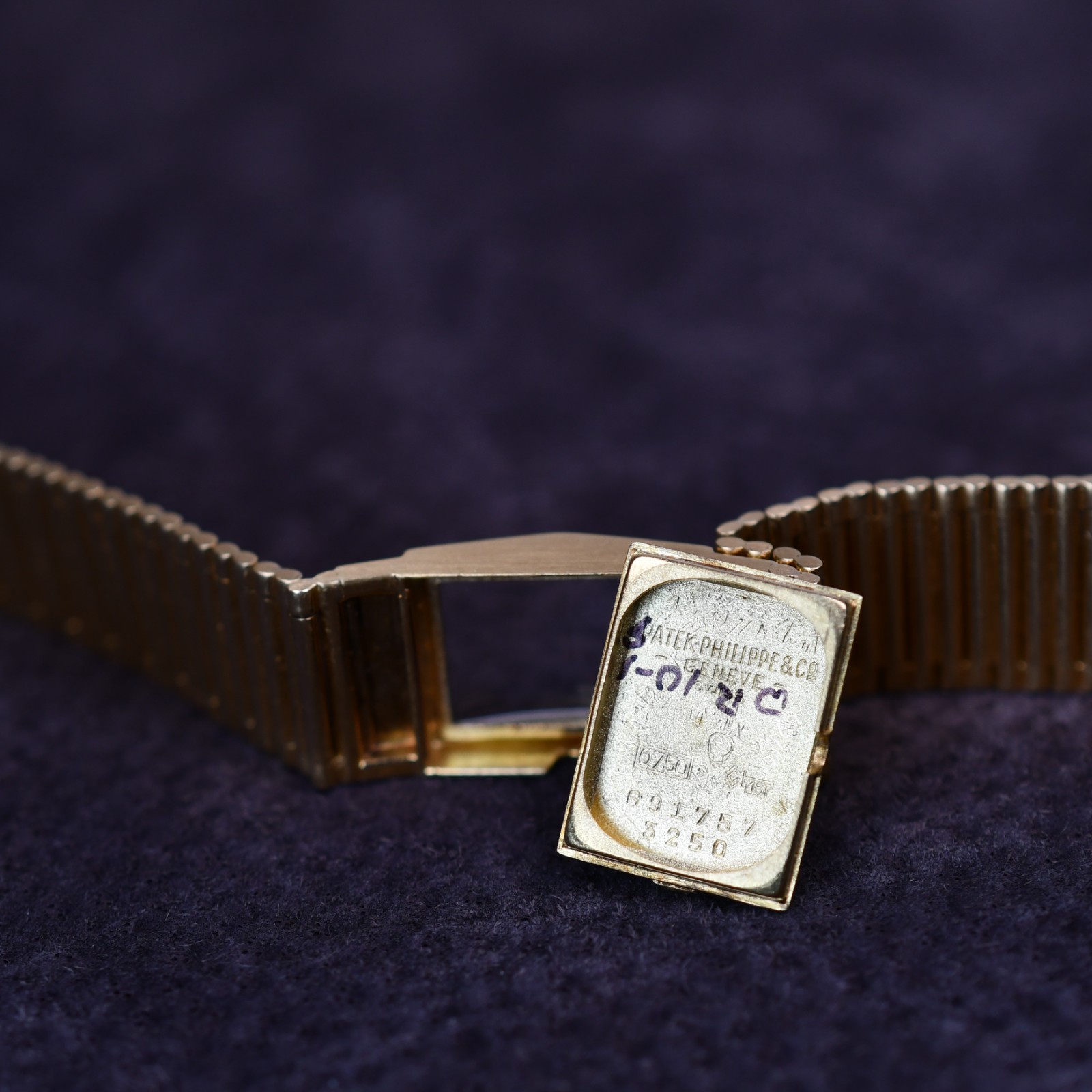 Patek Philippe Ref 3250 18k Yellow Gold on Bracelet 42.2 Grams Manual Winding