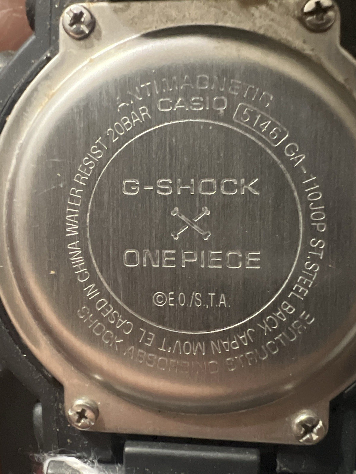 Casio G-SHOCK One Piece Analog/Digital Quartz Shock-Resistant Resin 200m