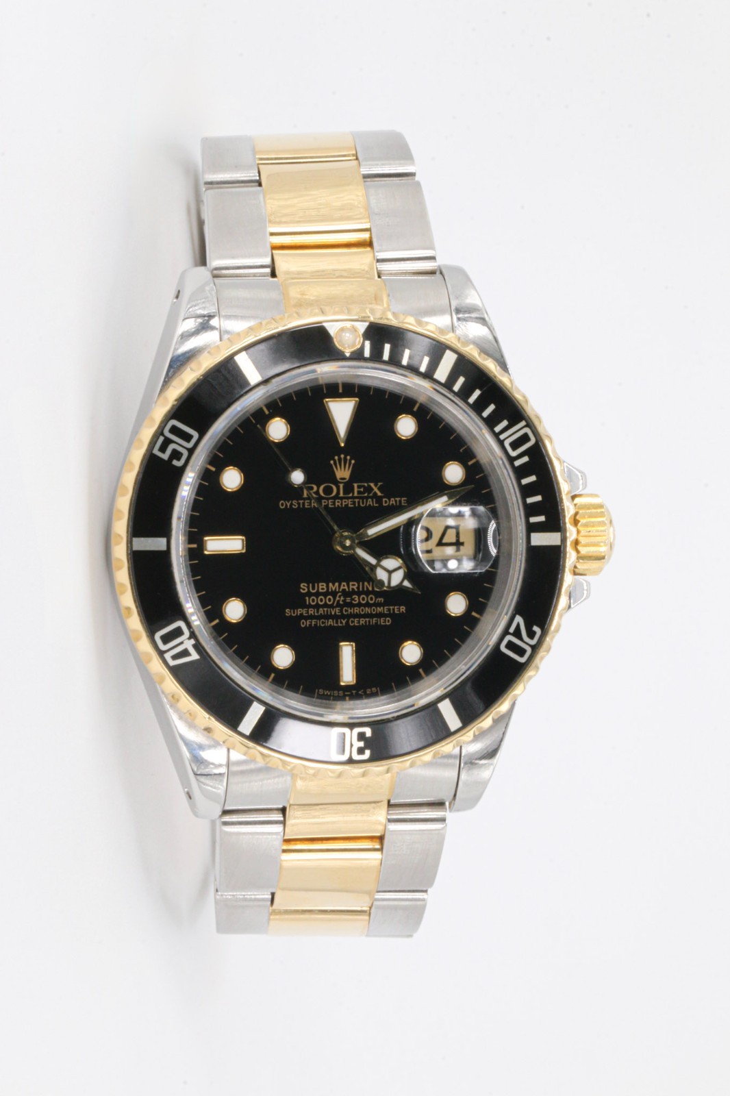 Rolex Submariner Ref 16613 Ceramic Bezel 18k Yellow Gold/Stainless Steel Watch