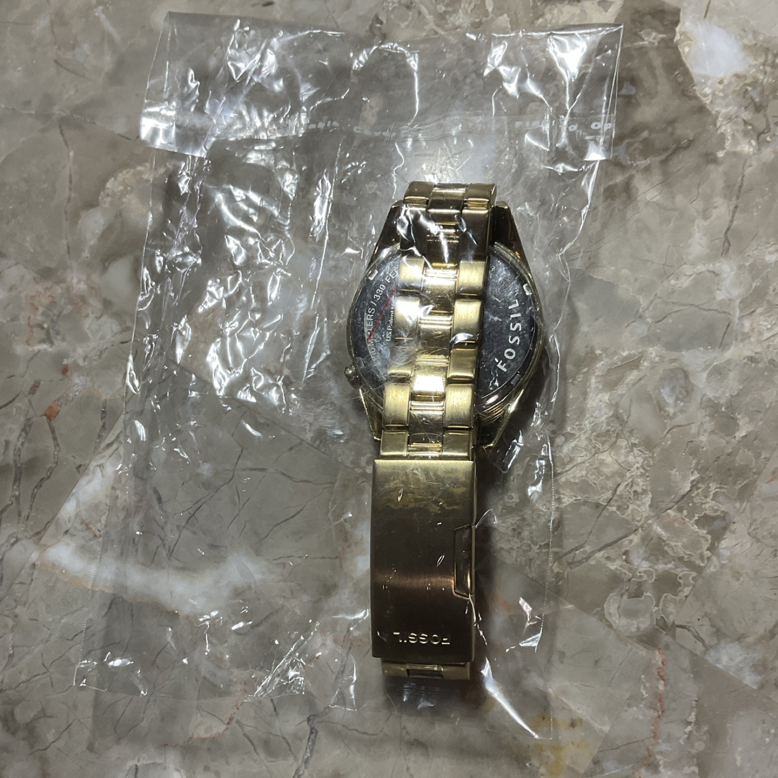Fossil Women’s Gold Tone Analog Wristwatch Metal Band Round Dress Formal