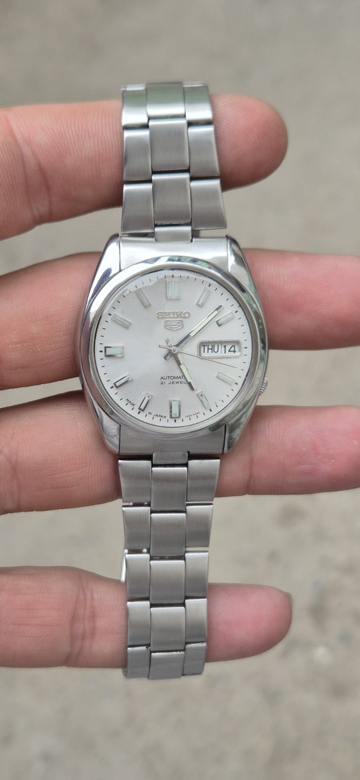 Seiko 5 Automatic Glass Back