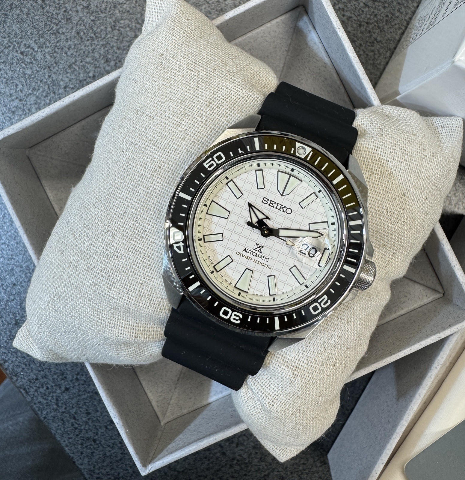 Seiko Automatic Prospex King Samurai Divers Men’s Watch SRPE37 Made In Japan