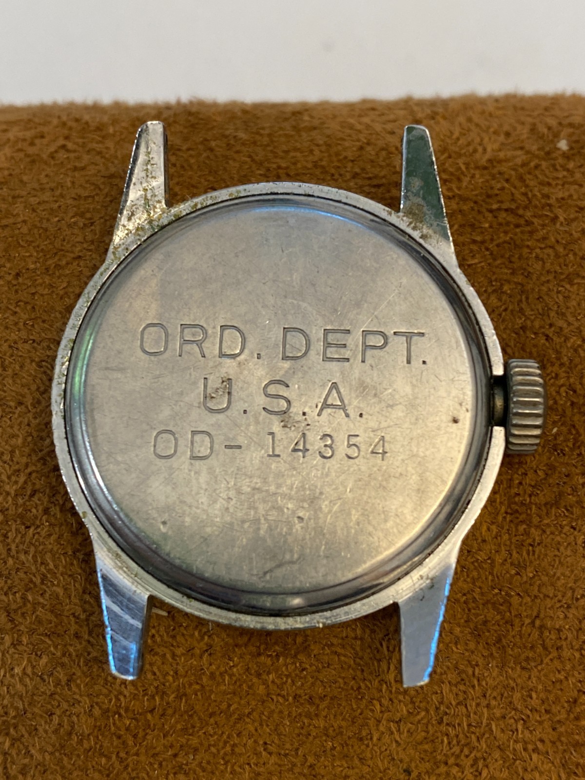 WWII ORD DEPT US Army Watch Hamilton 987A 17J OD-14354 Parts | Vintage Authentic