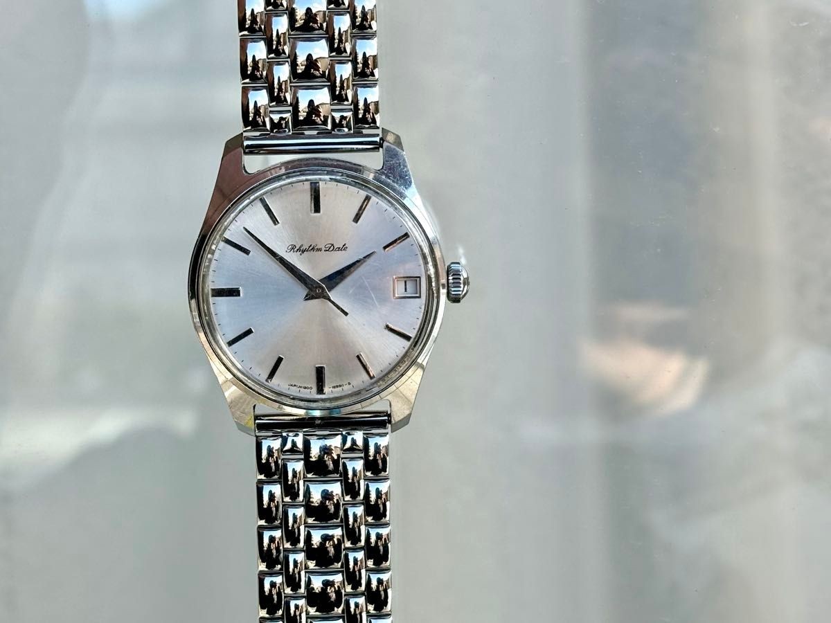 Citizen Rhythm Date 60’s hand wound vintage wristwatch
