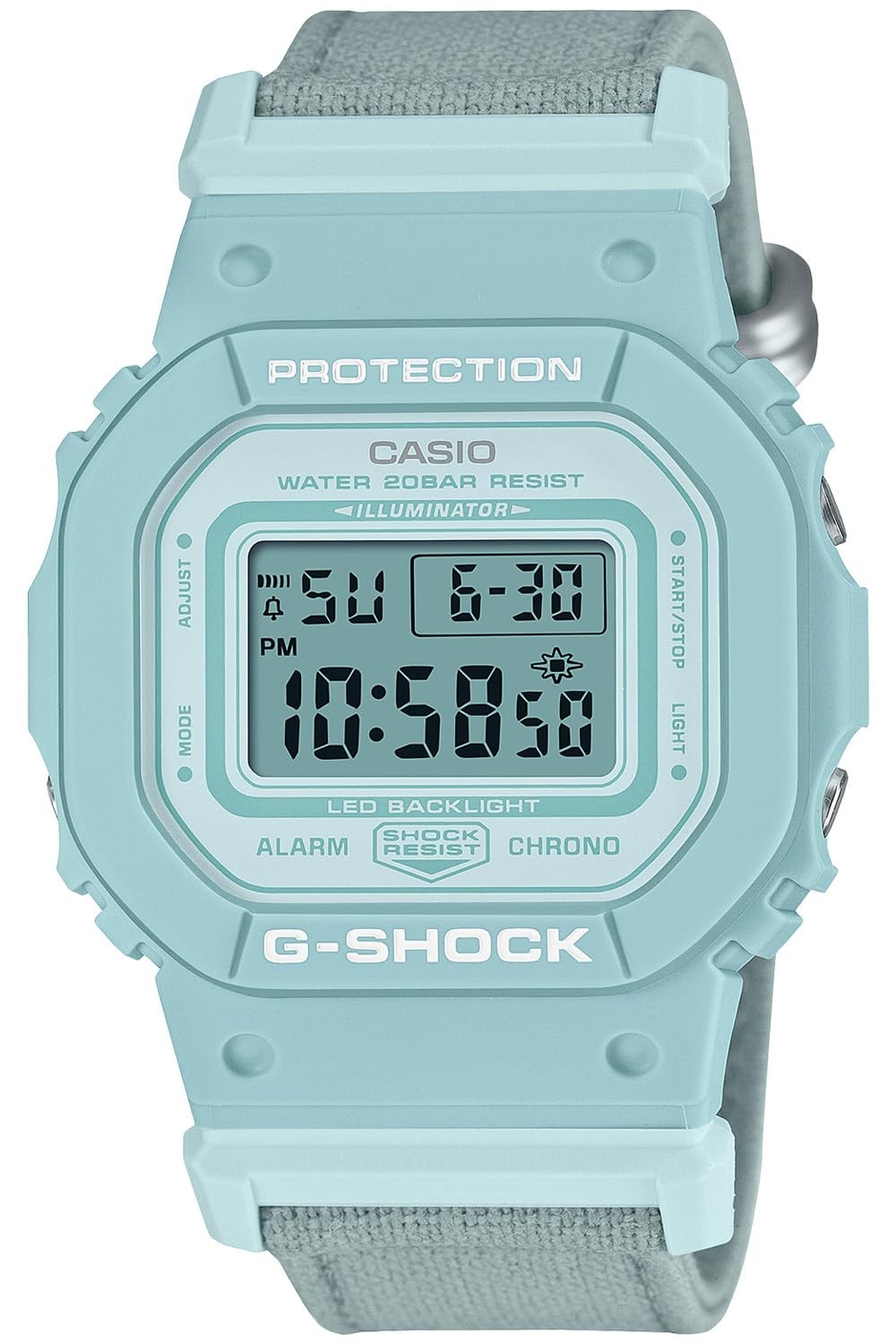Unused CASIO G-SHOCK GMD-S5600CT-3JF Blue FOOD TEXTILE Women’s Watch in Box