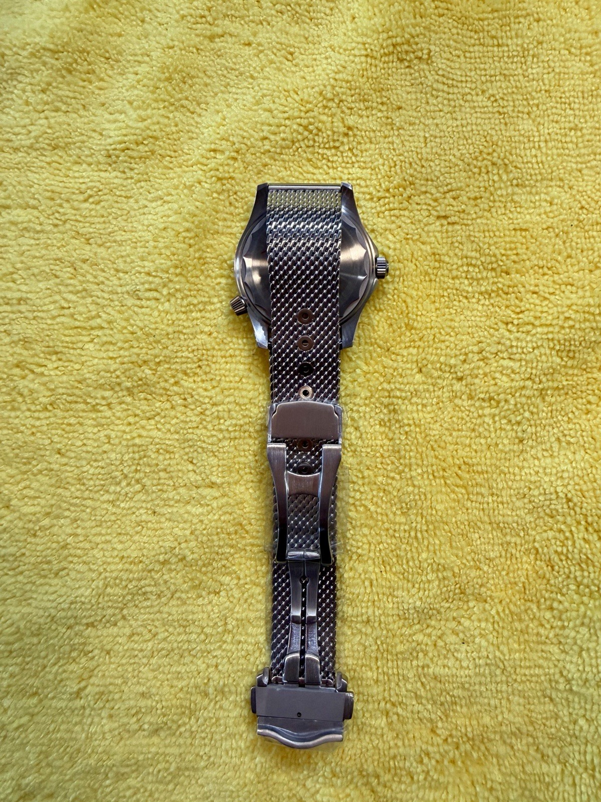 WD007ST Automatic Diver Watch-Brown/Bronze Dial Mesh Bracelet NH35 Movement-NEW