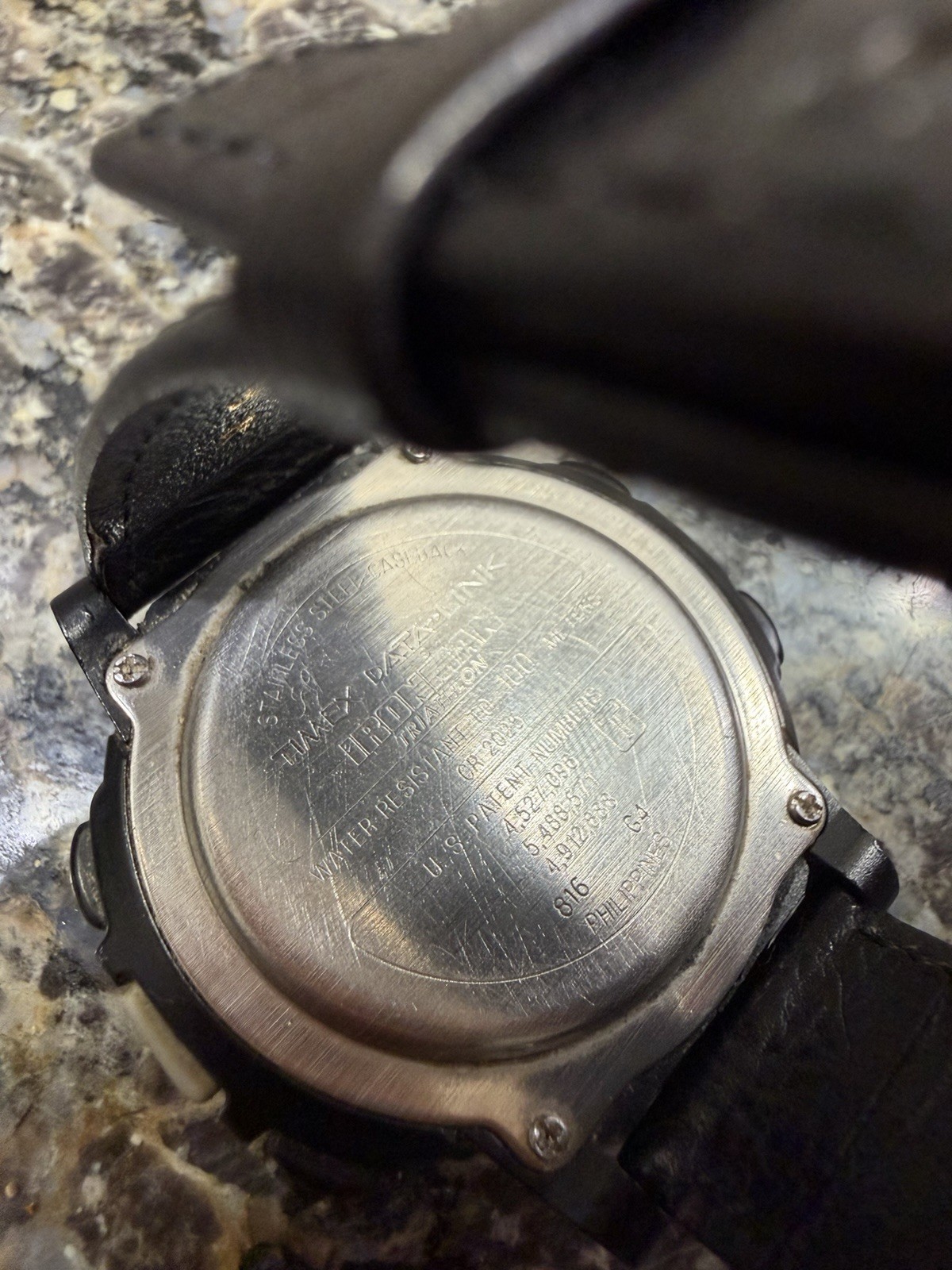 Vintage Timex Data Link Ironman Triathlon Digital Quartz Watch 100m