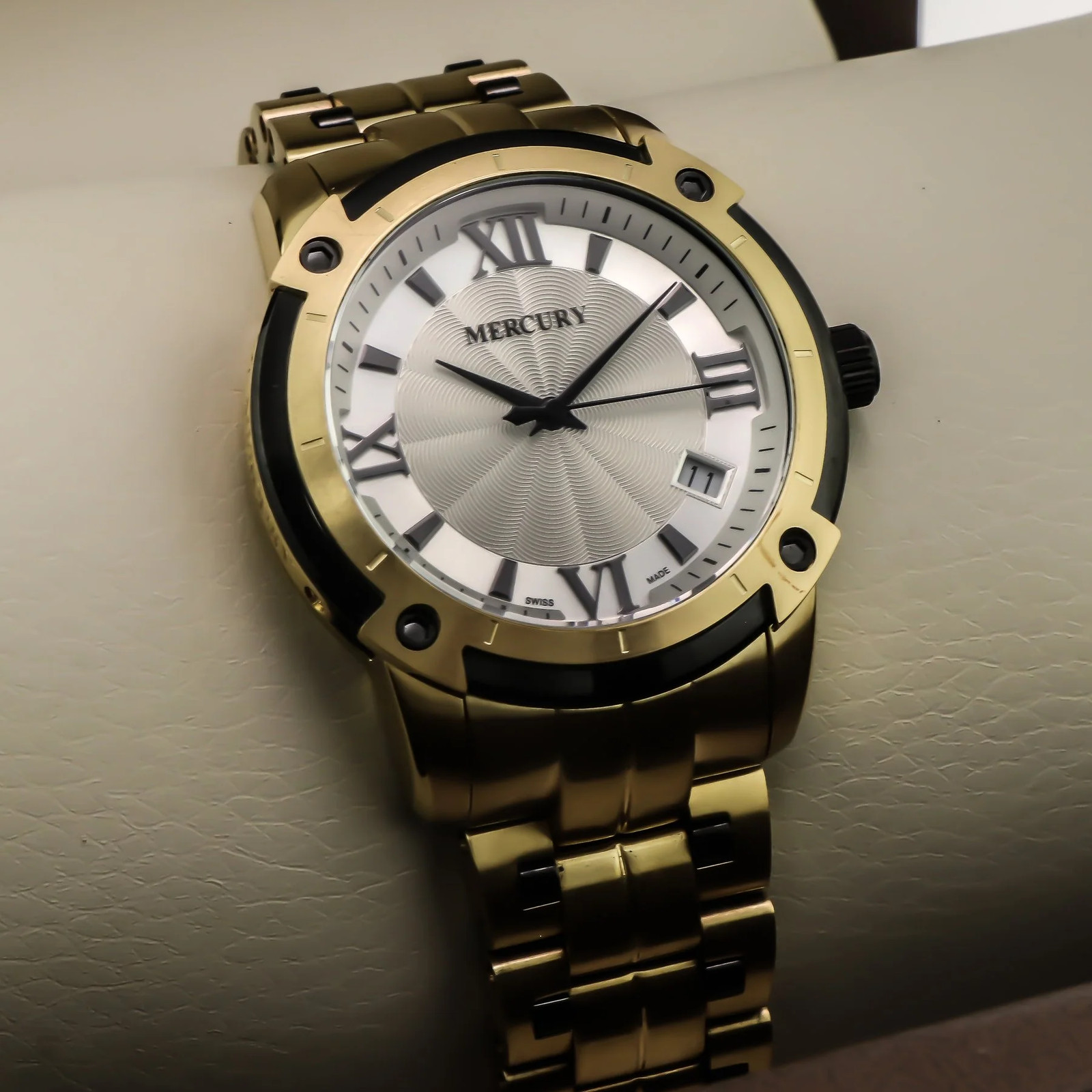 MERCURY – Swiss Watch – ME10240-GB-1 Quartz 38.5mm ME10240 100m (10 ATM, 330