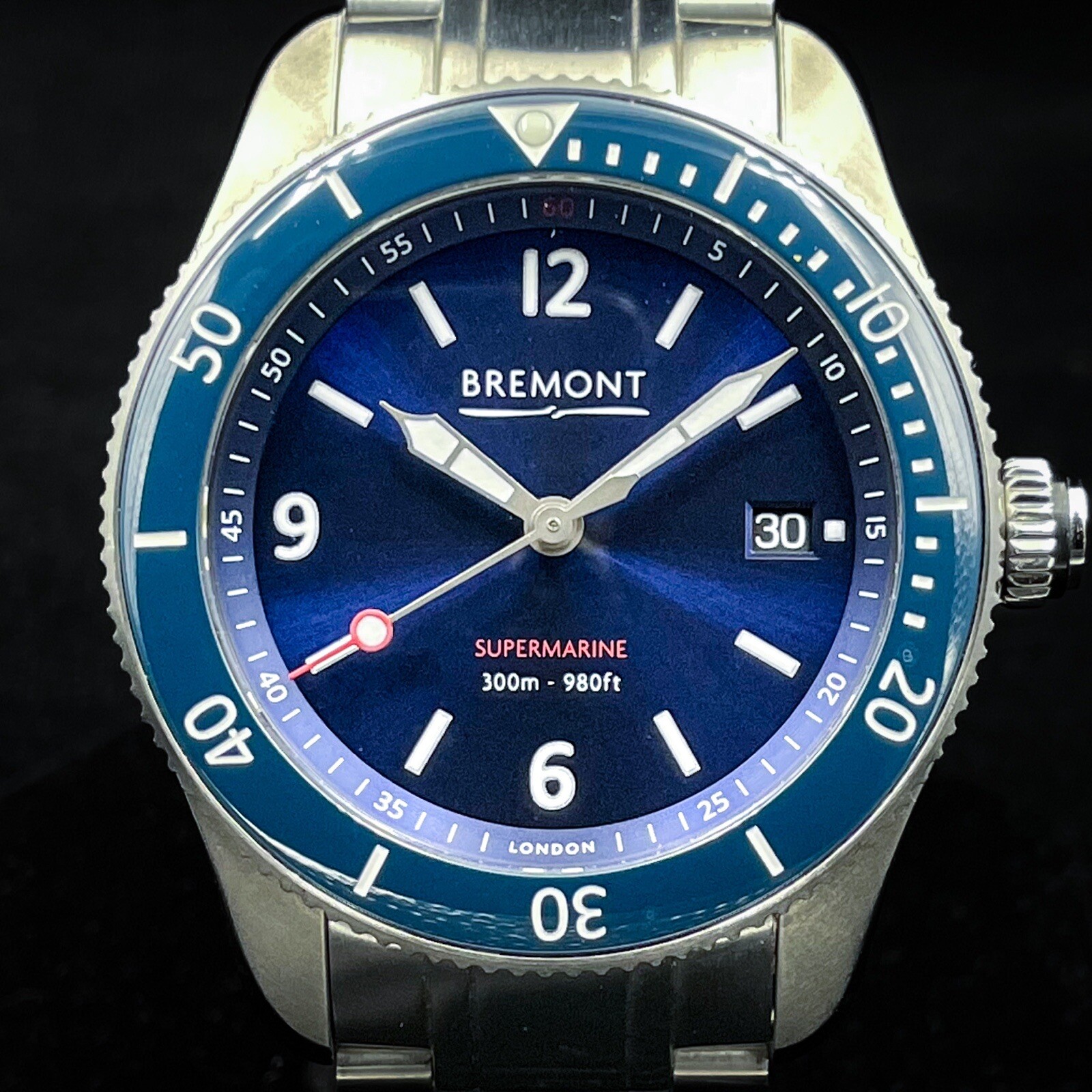 Bremont S300 – Blue Dial 40mm Mens Watch