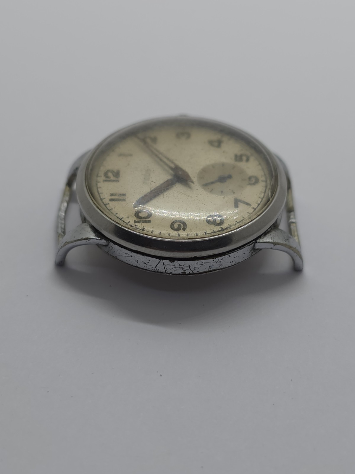Vintage Fidus Military WWII Watch Movement Cal. Cupillard 233 Good Balance Sprin
