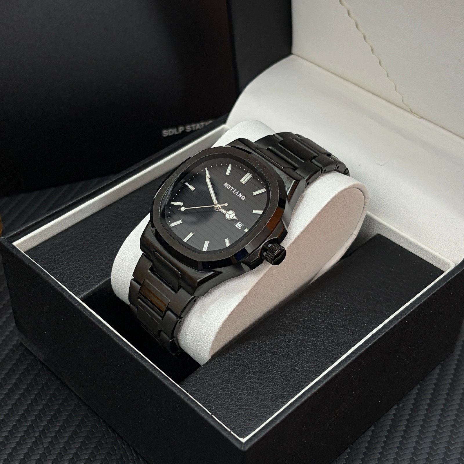 Luxury Watch for Men Fashion Watches Stainless Steel Waterproof