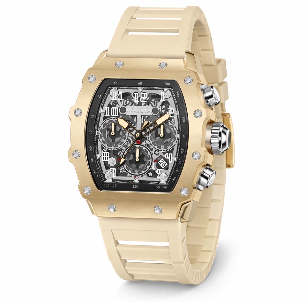Invicta Racing Nitro Gen Men’s Watch Sand Beaches 43mm LE Miami Grand Prix 69704