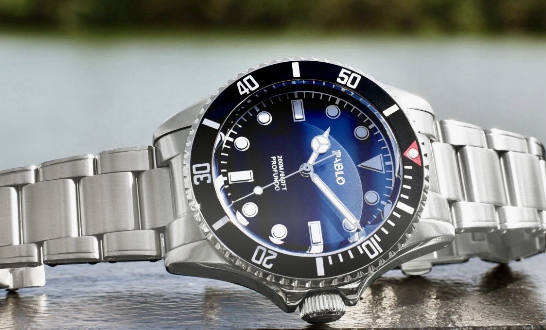 Pablo Profundo automatic dive watch. 200 Made. Numbered LMT. Edition