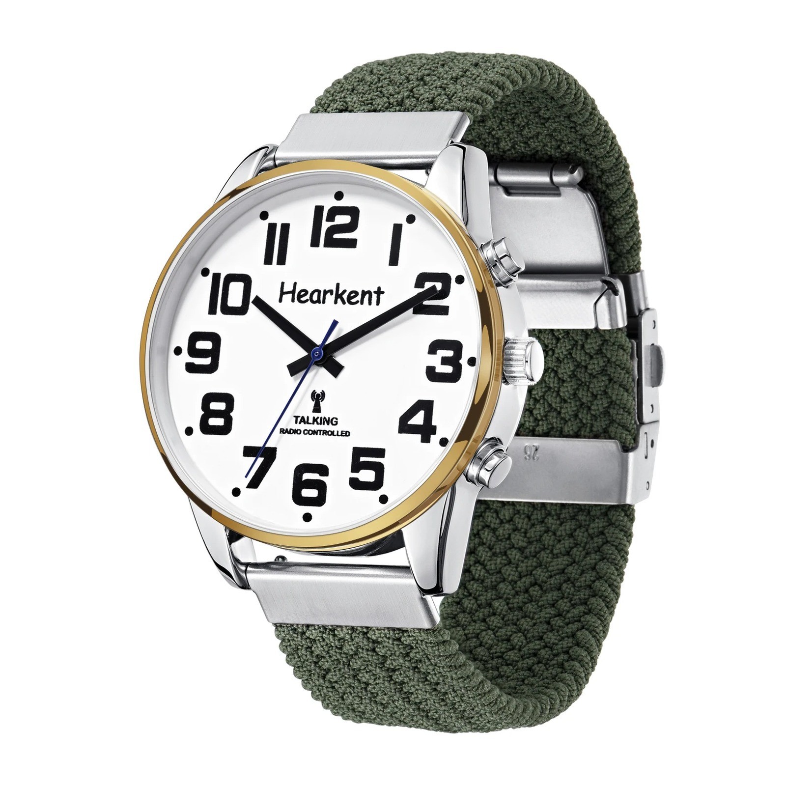 Hearkent English Talking Watch for Blind Men Visually Impaired – Alarm & Hourly