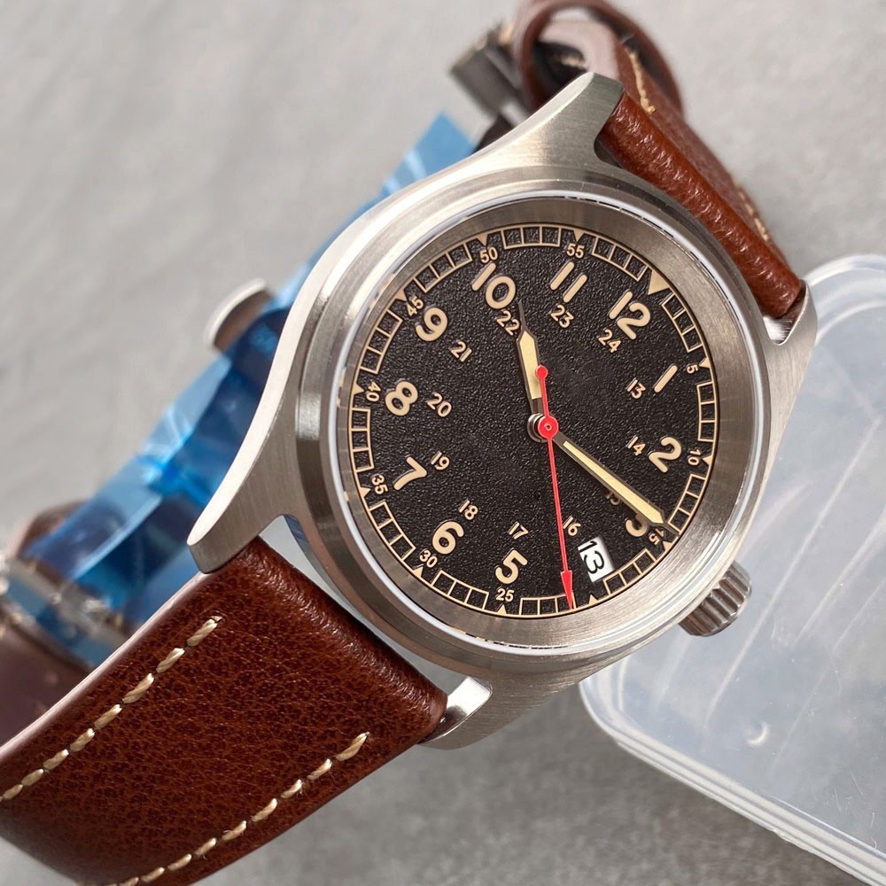 200M Dive 36mm Mechanical Japan NH35A Men Watch Pilot Sapphire Luminous Montres