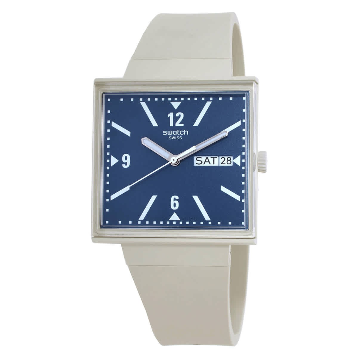 Swatch Originals Bioceramic What If? Collection Blue Dial Unisex Watch SO34T700