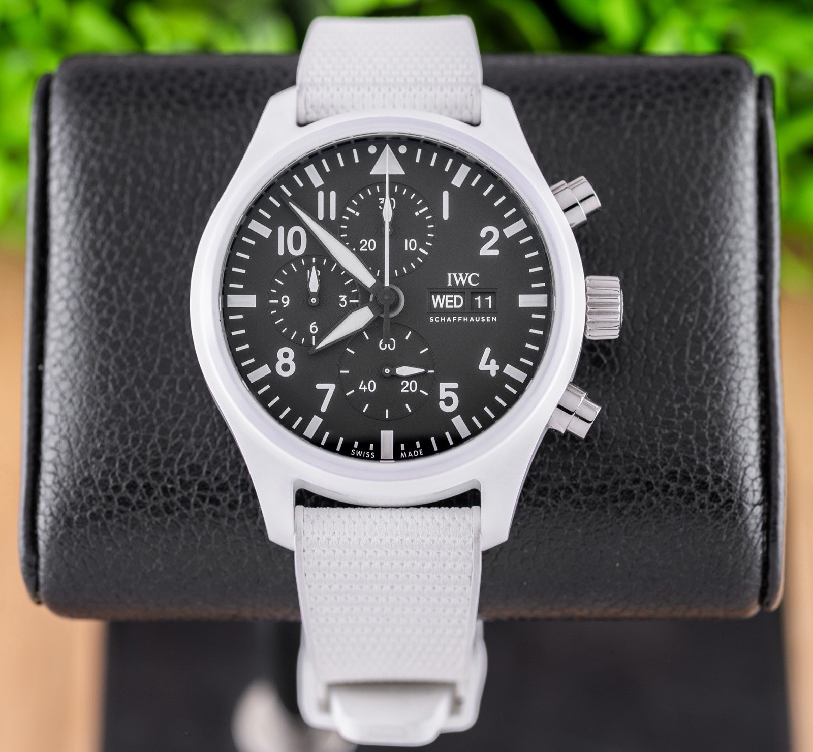 IWC Pilot’s Watch Chronograph Top Gun “Lake Tahoe” IW389105 with Box & Papers!!