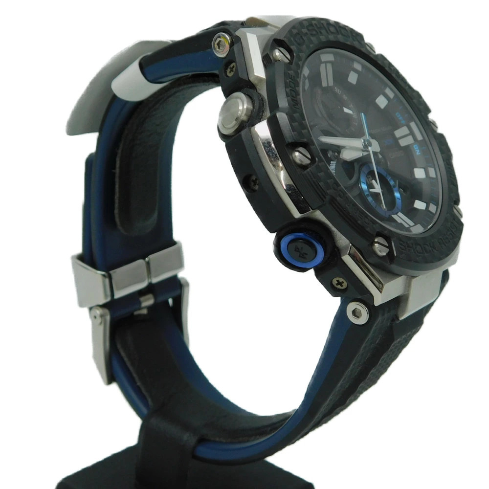 With Box CASIO G SHOCK G Shock G STEEL GST B100XA 1AJF Tough Solar Analog Resin