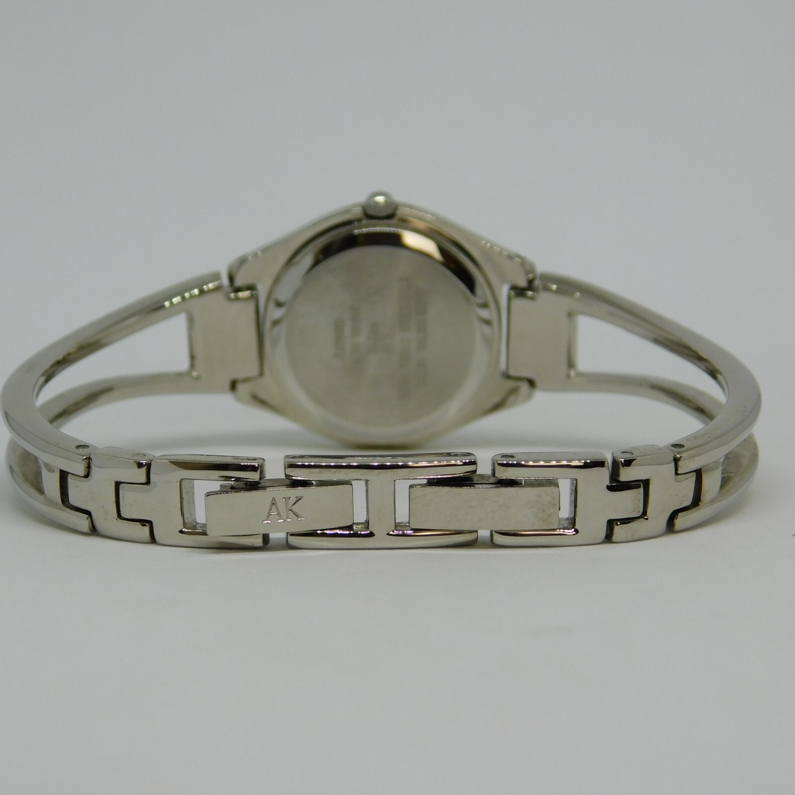 Anne Klein 10/3745 Silver Tone Quartz Women’s Watch Sz. 6 1/4″ New Battery