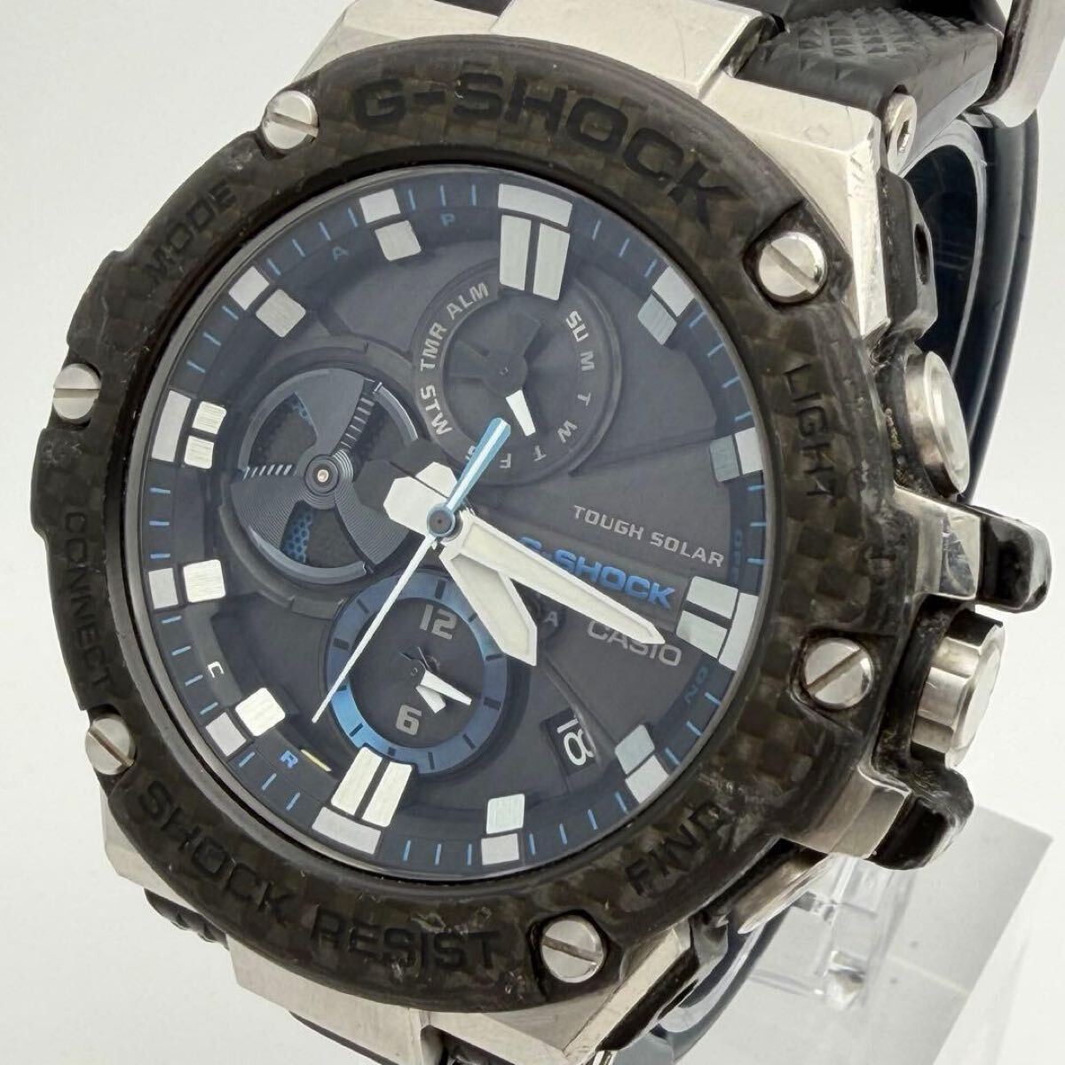 [Operation] CASIO G-SHOCK G-STEEL Carbon Sapphire Glass Tough Solar Bluetooth