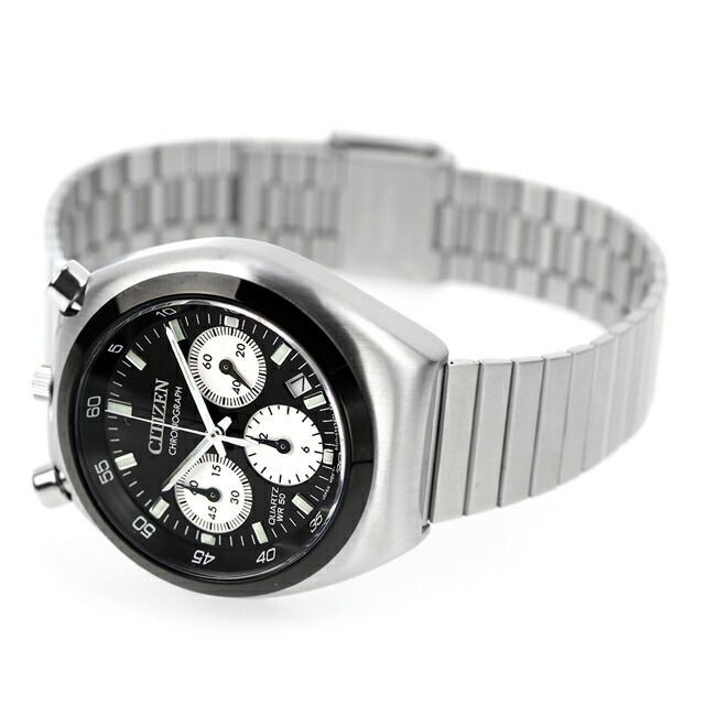 New CITIZEN RECORD LABEL Watch Men’s AN3660 81E Collection Record Label Horn Chr