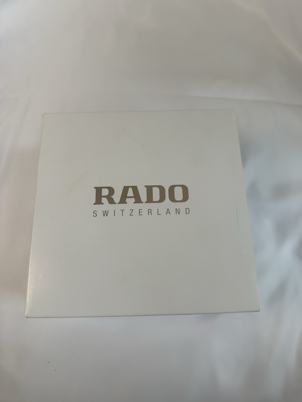 Rado Coupole Skeleton Dial Automatic Gold Tone Case Black Leather 41mm Box