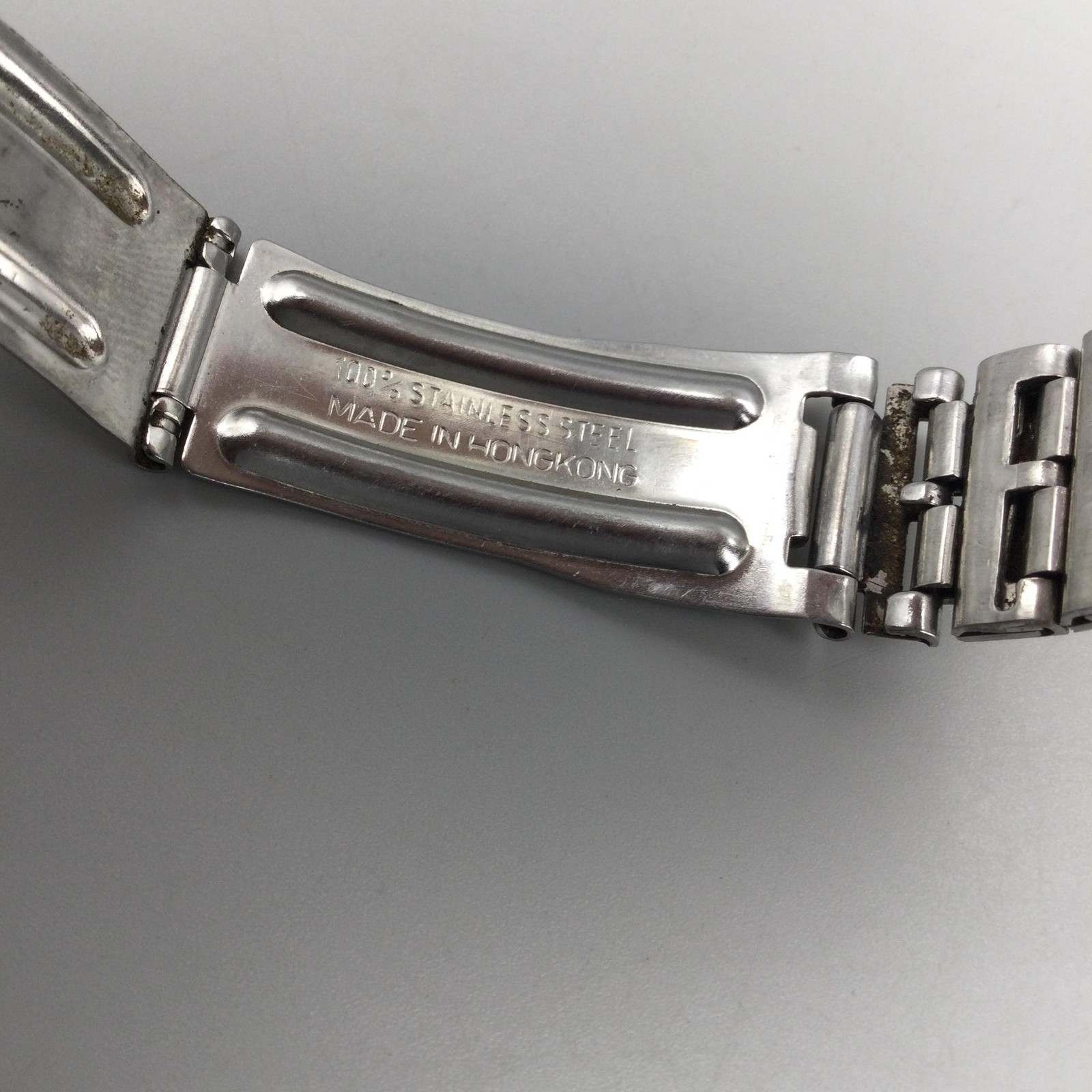 Vintage Timex Viscount Mens Watch 36mm Silver Tone Day Date Manual Wind 7″
