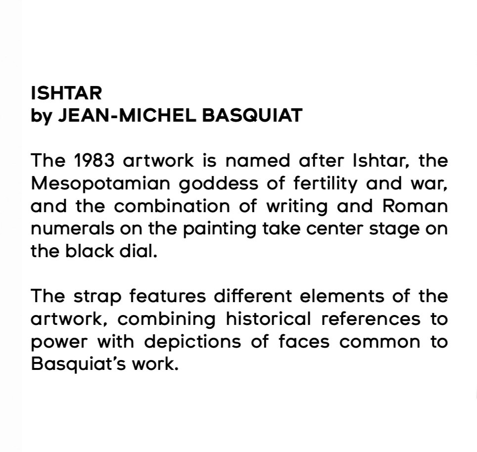 Swatch Art Special – Jean-Michel Basquiat – SZS39 – 2023 – Limited Set