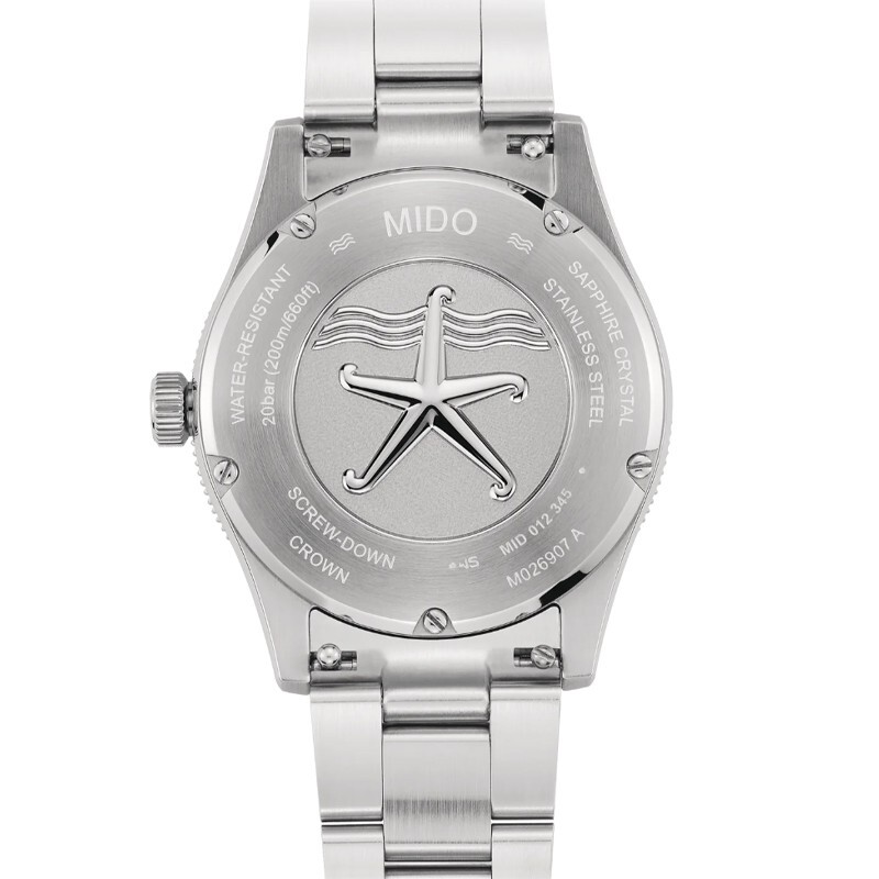 New Mido Ocean Star 39MM Grey Gradient Steel Men’s Watch M026.907.11.061.00