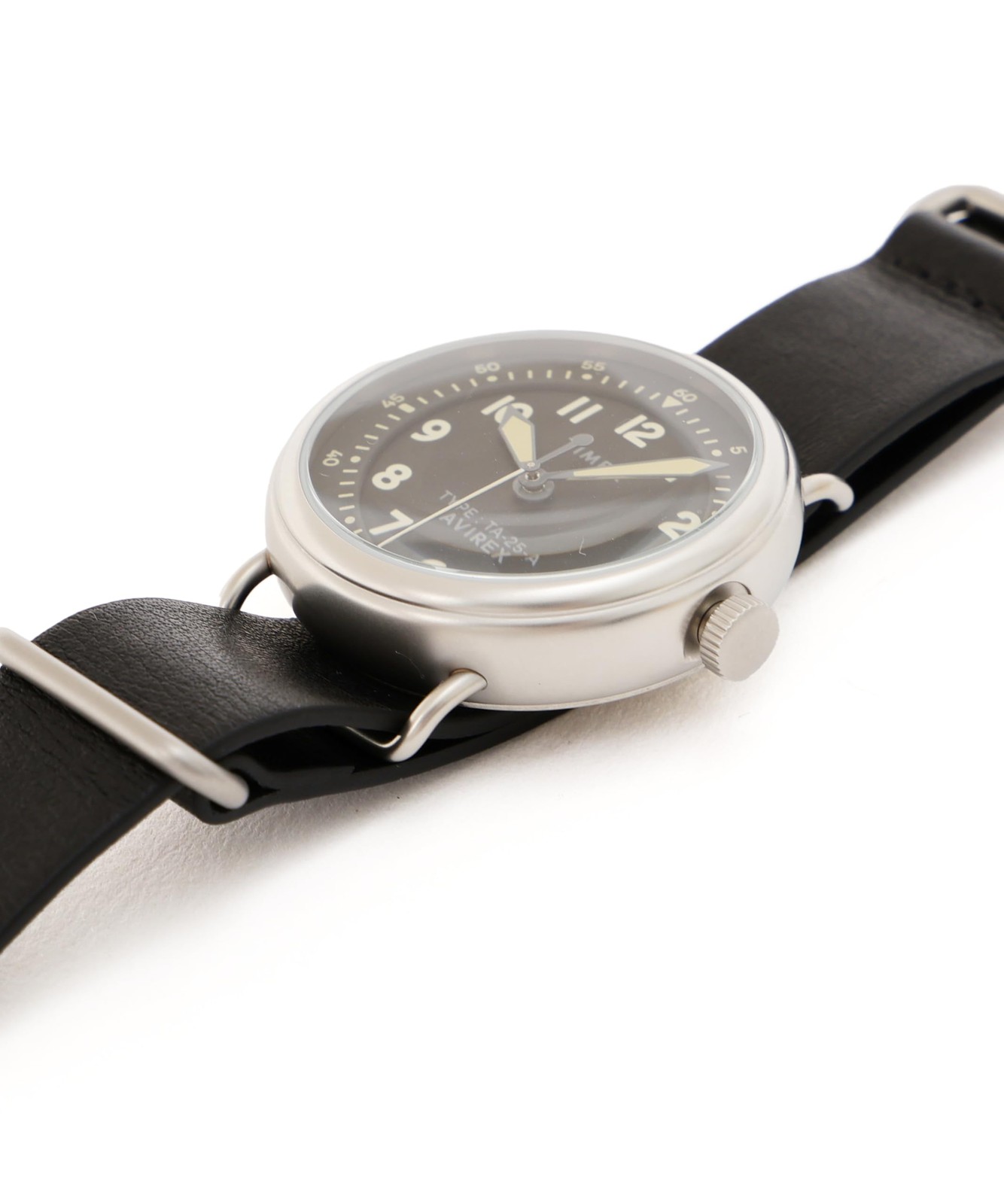 AVIREX TIMEX TYPE-25A 38mm Olive Watch MATTE MIDGET Reissue AVIREX 50th