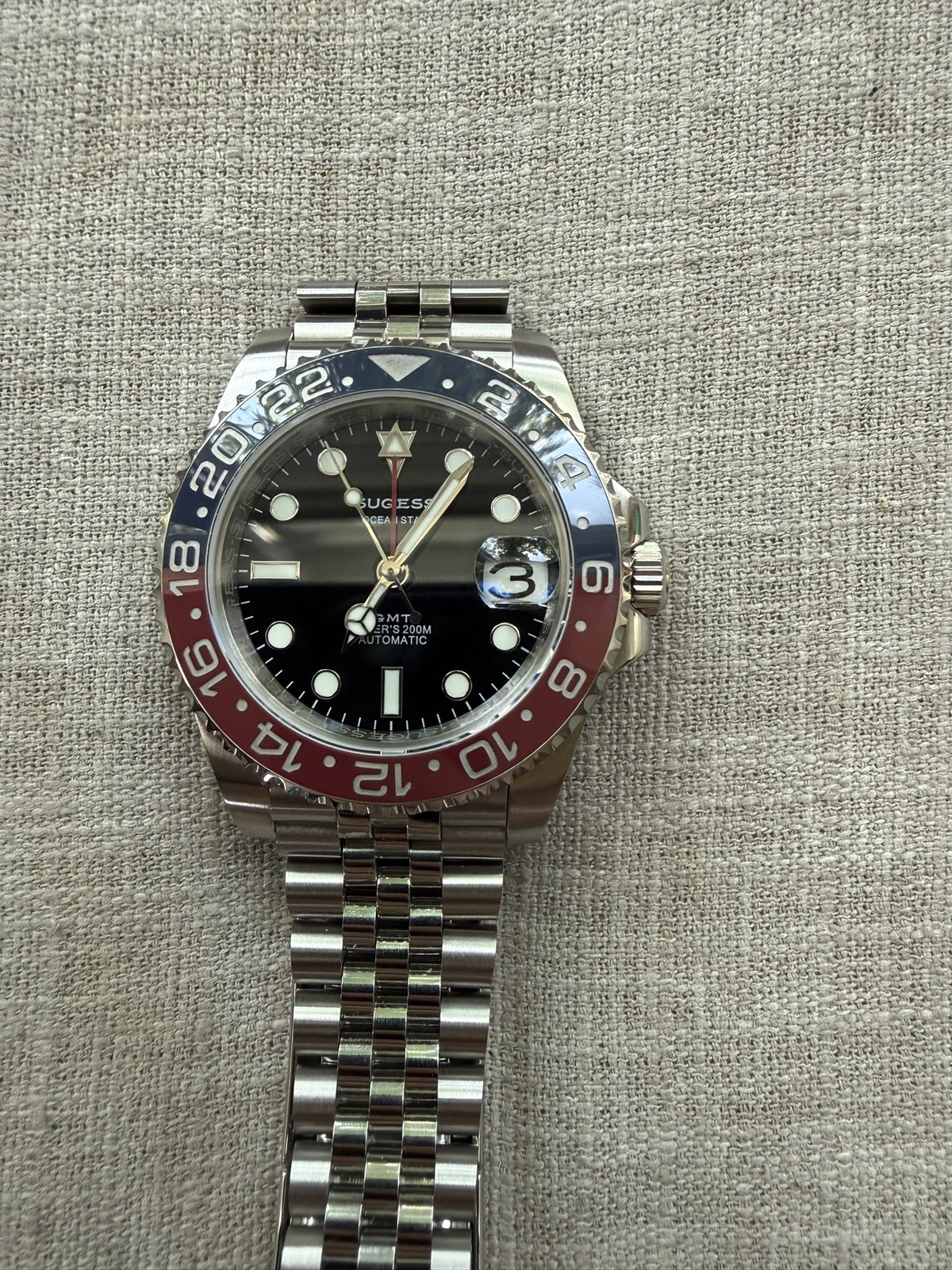 Sugess Pepsi Ocean Star GMT (Model S420-2.PS) USA Seller
