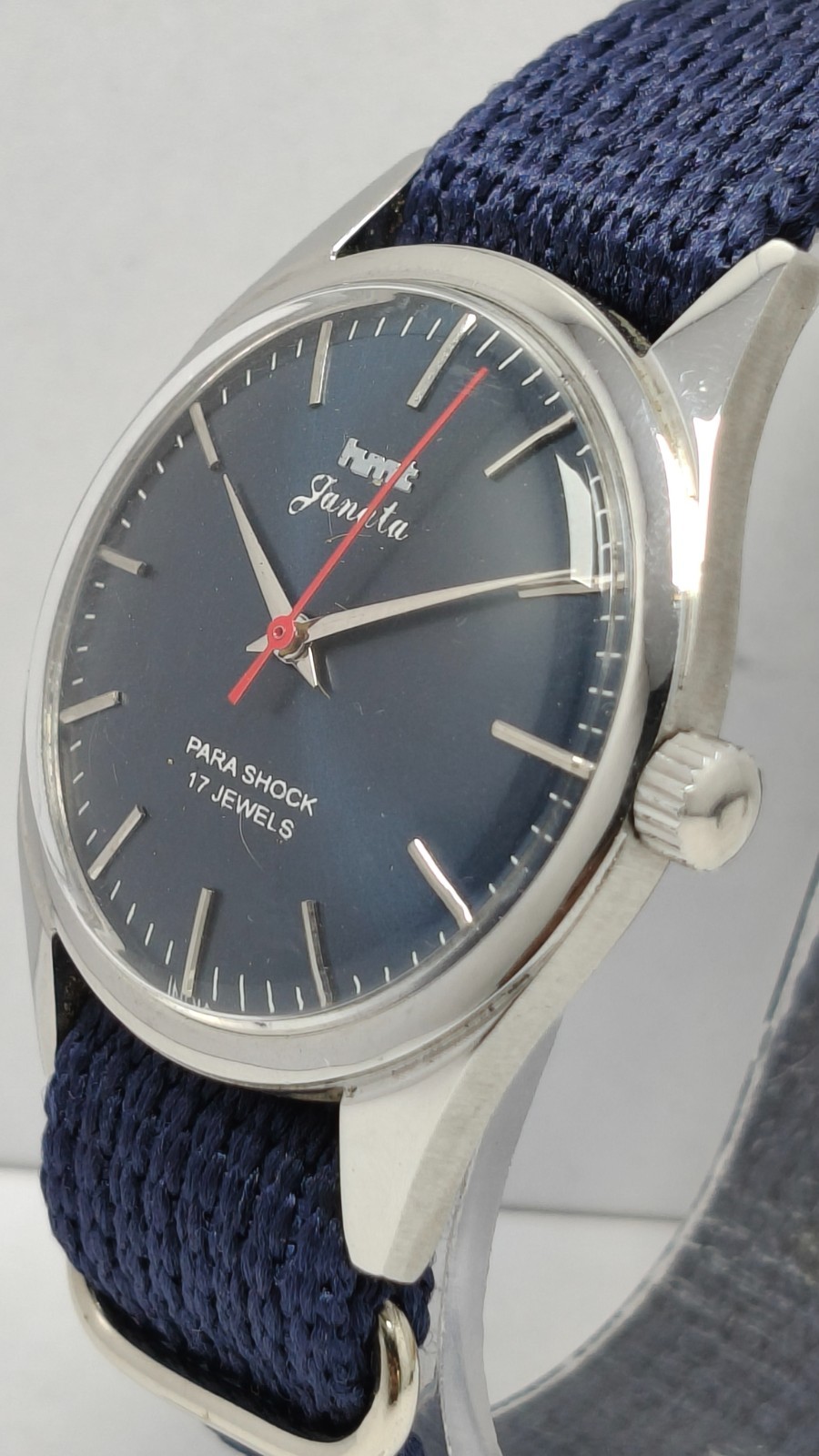 HMT Janata 17 Jewels Hand-Winding Wrist Watch For Men’s In Working Condition