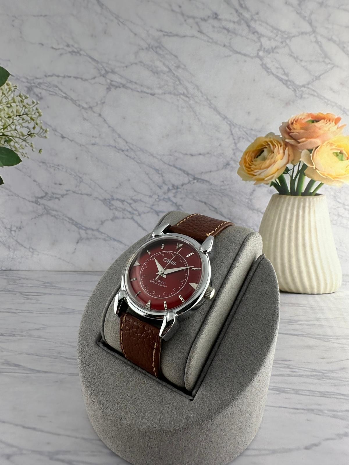 Vintage Oris Swiss ST-96 Hand Wind Mechanical Men’s Watch – FREE SHIPPING