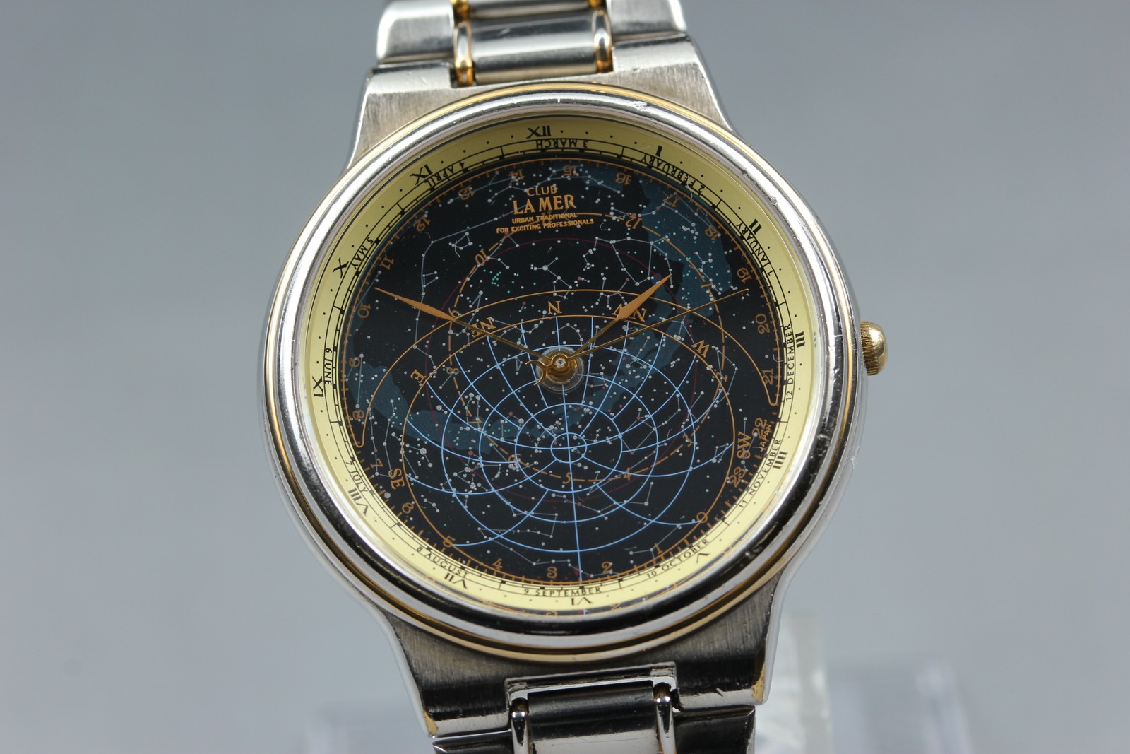*Exc+5* Vintage 1988 Citizen Club LA MER Cosmosign 38mm Quartz Men’s Watch JAPAN