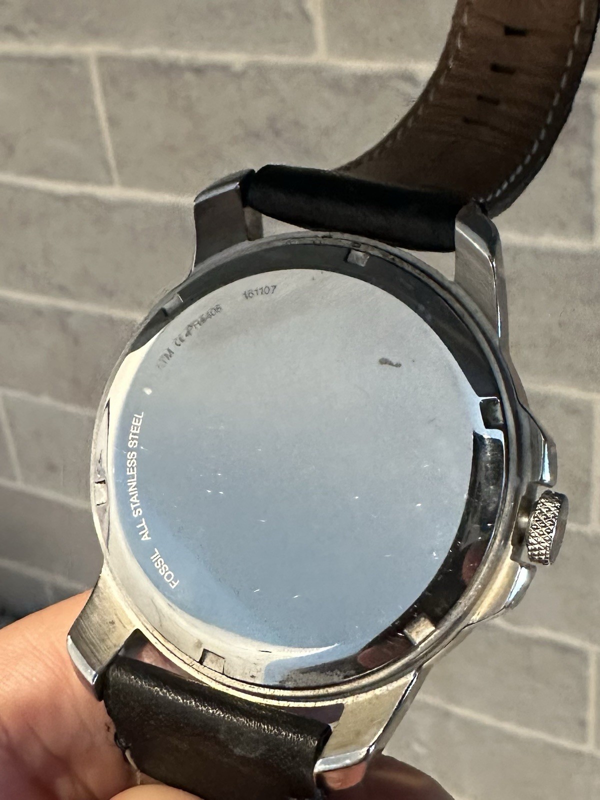 NCAA 2017 Men’s Fossil “March Madness” Leather-strap Watch