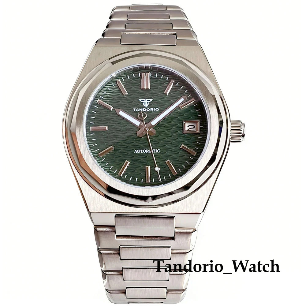 2026 New Tandorio Automatic Japan NH35 Mechanical Men’s Watch Sapphire Glass