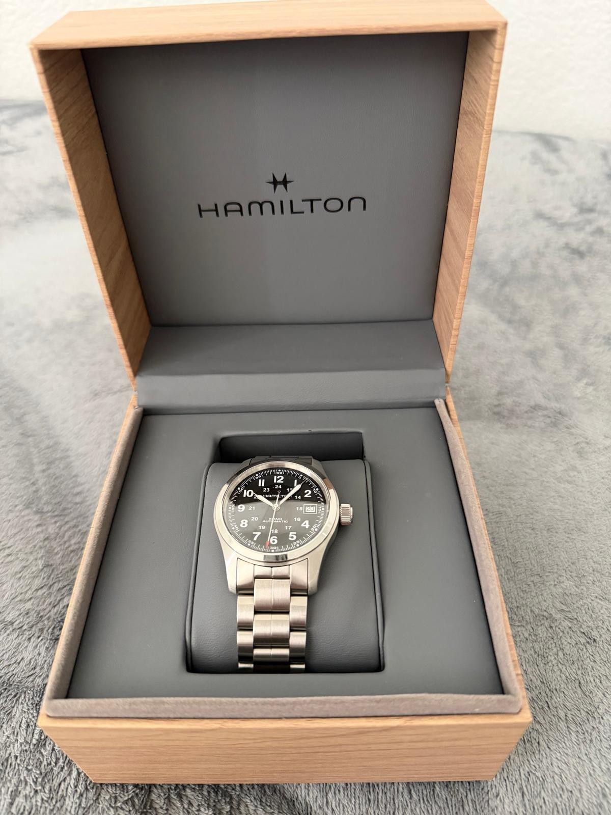 Hamilton Khaki Field Men’s Black Watch – H704450